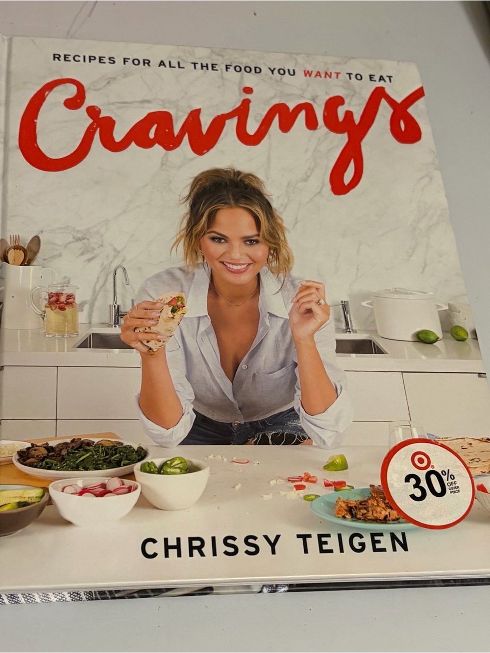 Cravings Cookbook - White Cover